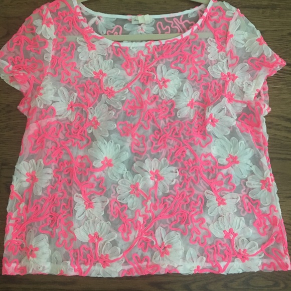 ANTHROPOLOGIE Meadow Rue top - Picture 1 of 6